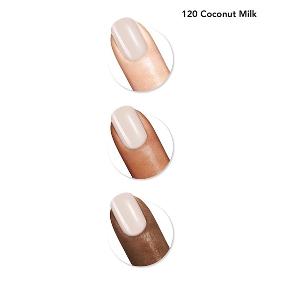 ๐3/$15๐ Sally Hansen Good Kind Pure Vegan Polish 120 Coconut Milk - Picture 4 of 5